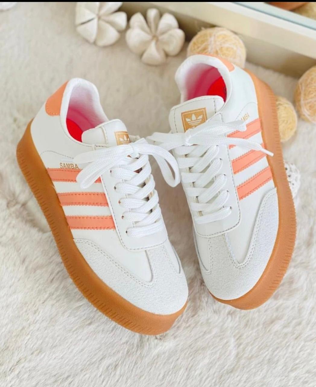 Tenis Zapatilla Adidas Samba Suela Alta